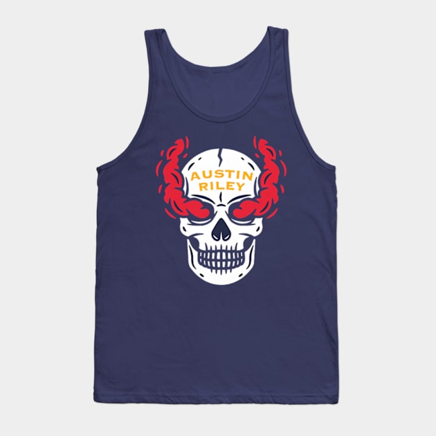 Austin Riley Stone Cold Skull Tank Top by KraemerShop